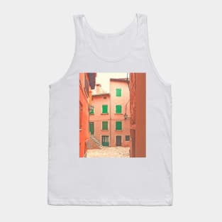 Narrow Mediterranean Street Tank Top